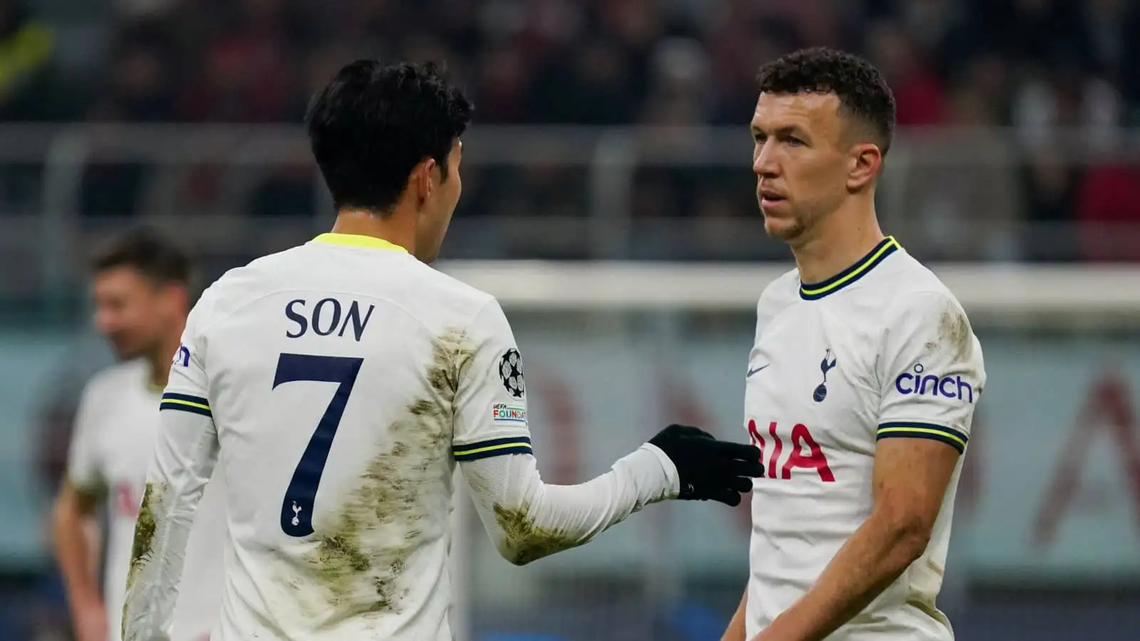 Tottenham stars Son Heung-min and Ivan Perisic