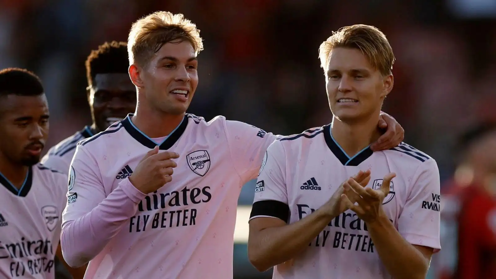 Arsenal duo Emile Smith Rowe and Martin Odegaard