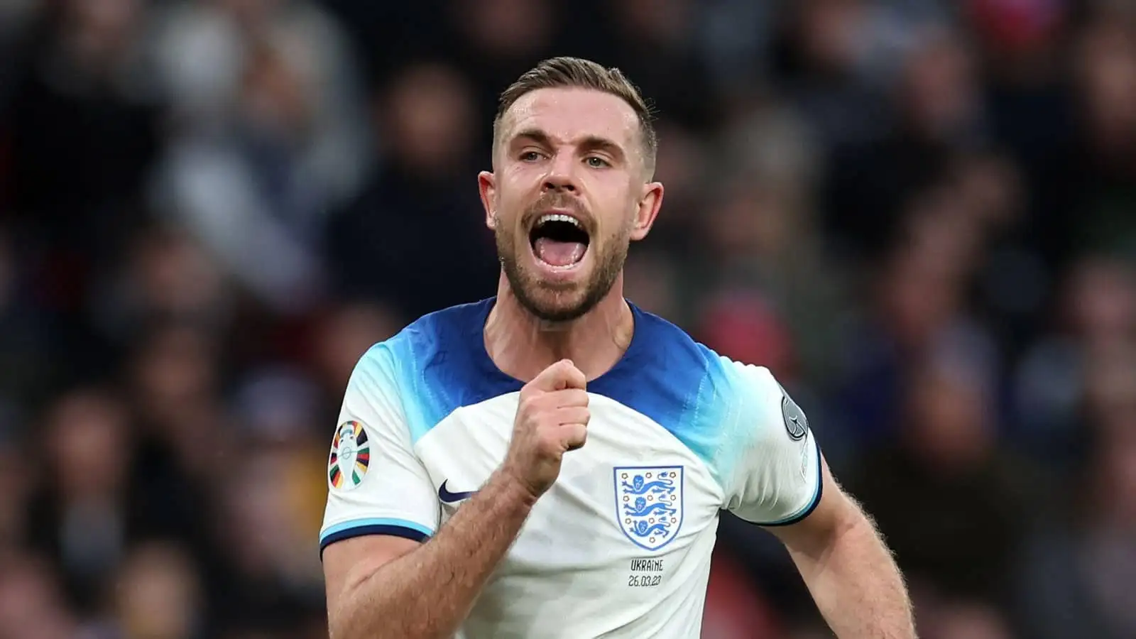 Former Liverpool midfielder Jordan Henderson represents England