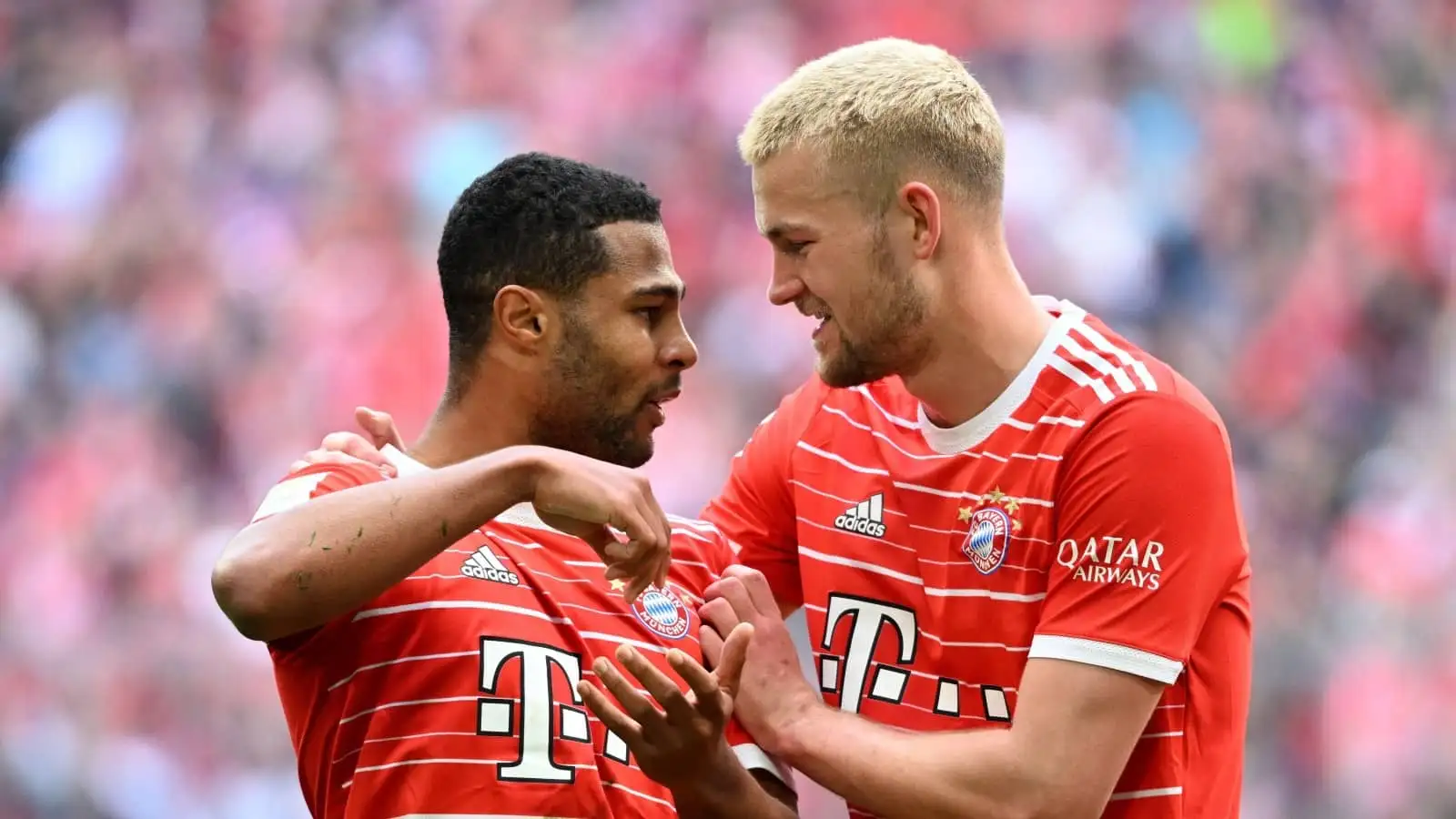 Serge Gnabry and Matthijs de Ligt, Bayern Munich