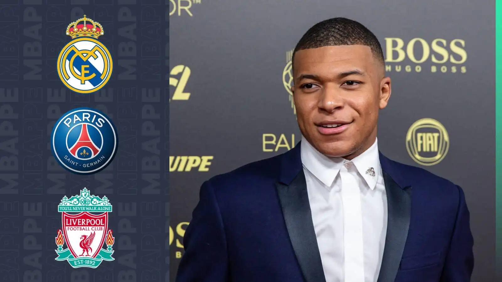Kylian Mbappe is being linked with moves to Real Madrid and Liverpool from PSG