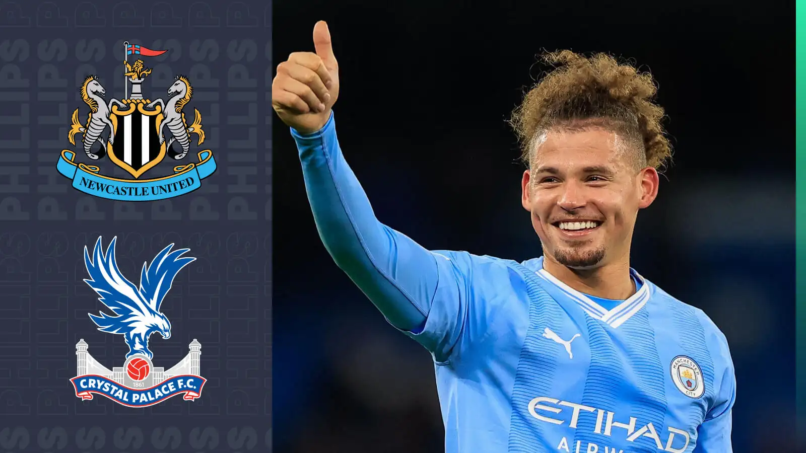 Newcastle revealed as Man City star’s preferred move this month; Crystal Palace also ready to strike