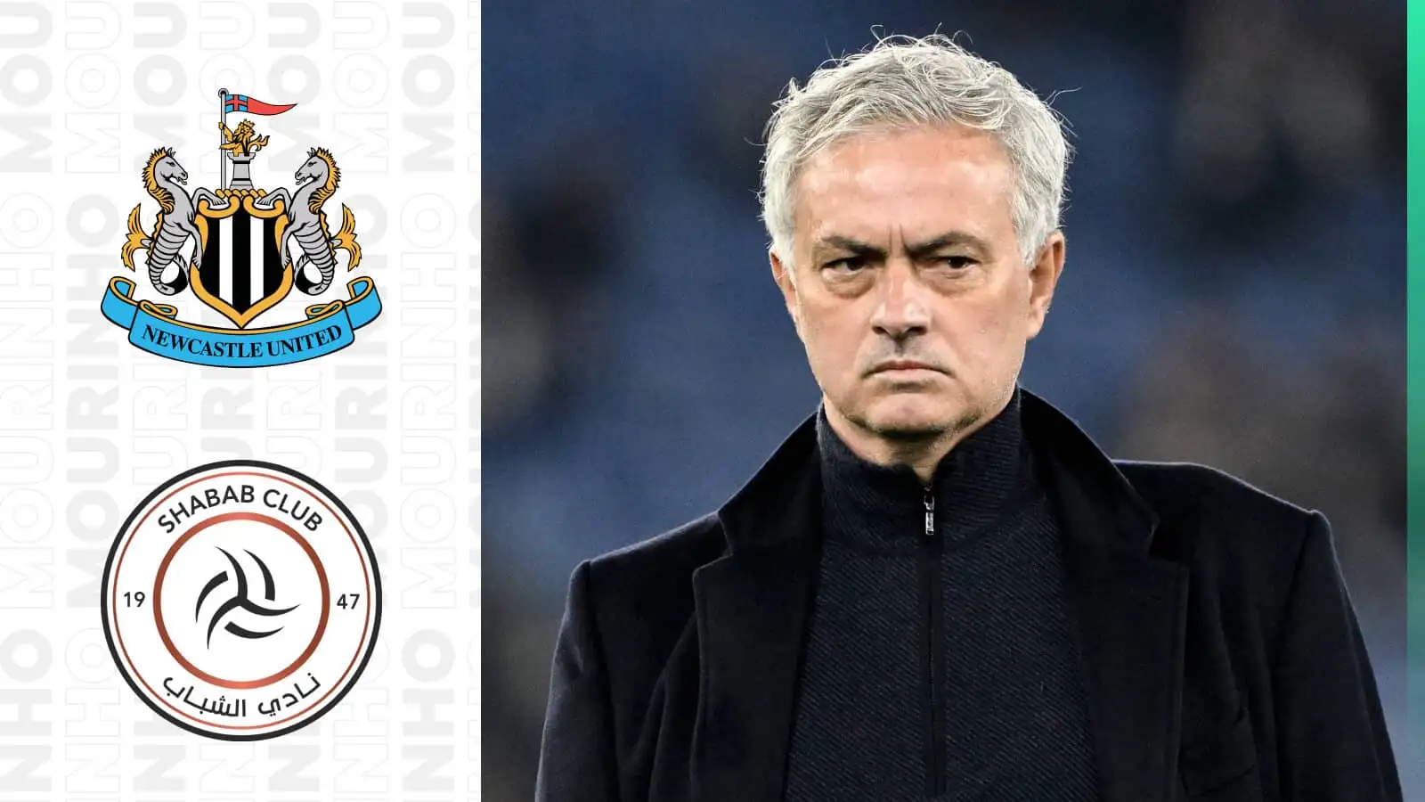 Jose Mourinho is linked with Newcastle and Saudi side Al Shabab