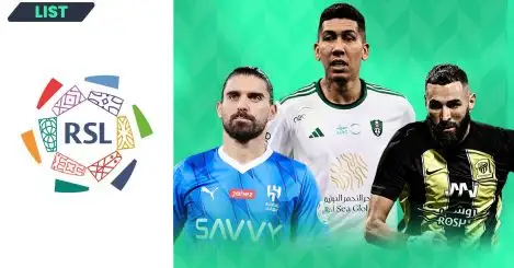 Ruben Neves, Roberto Firmino, Karim Benzema Saudi Pro League