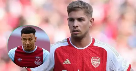 Arsenal respond to first West Ham offer for Smith Rowe after pundit predicts Lingard-like impact
