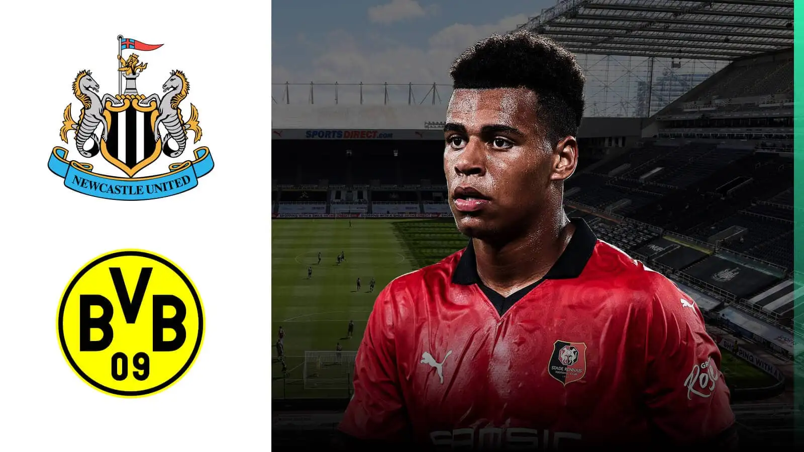 Newcastle going head-to-head with Borussia Dortmund for top Ligue 1 talent in late window battle