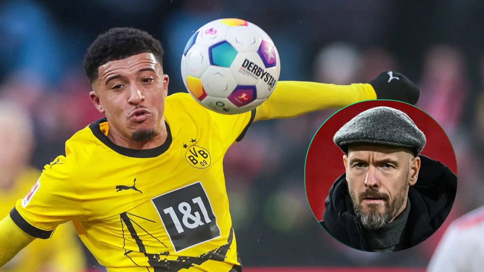 Jadon Sancho is back at Borussia Dortmund after falling out with Man Utd boss Erik ten Hag