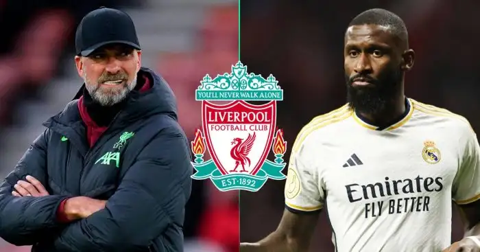 Jurgen Klopp is reportedly keen to bring Real Madrid defender Real Madrid defender Antonio Rudiger to Liverpool