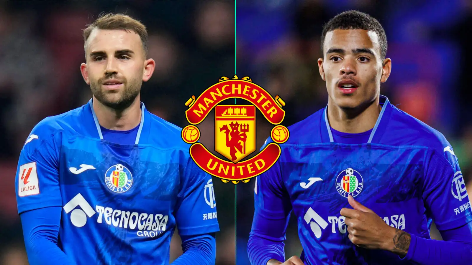 Getafe striker Borja Mayoral and Manchester United loanee Mason Greenwood are being monitored by Red Devils scouts