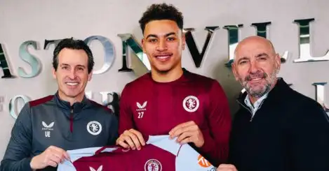 Aston Villa finalise signing of former Man City attacker as shirt number is revealed; Monchi aims to wrap up Arsenal transfer next