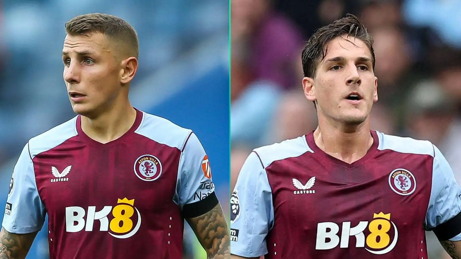 Lucas Digne and Nicolo Zaniolo