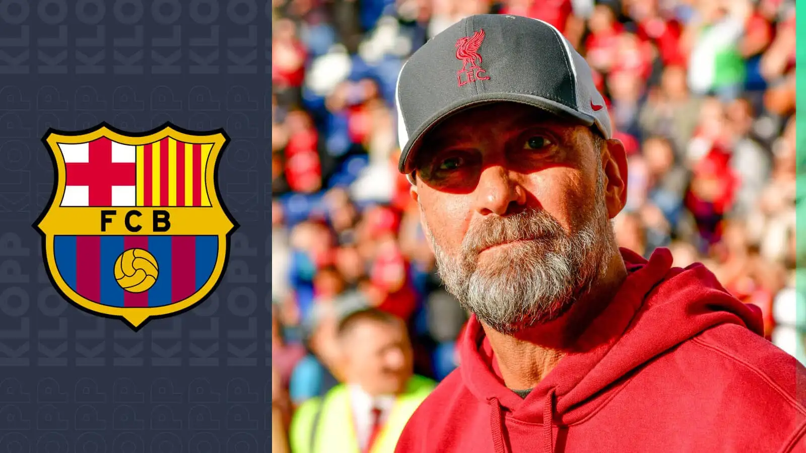 Departing Liverpool manager Jurgen Klopp is a target for Barcelona