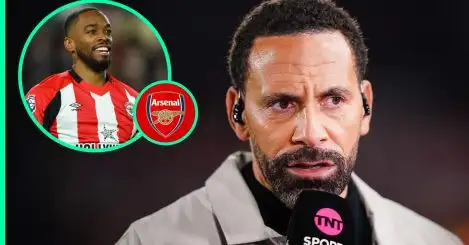 Rio Ferdinand explains how Ivan Toney ‘won’t last long’ at Arsenal after reminding he’s ‘never played for a big club’