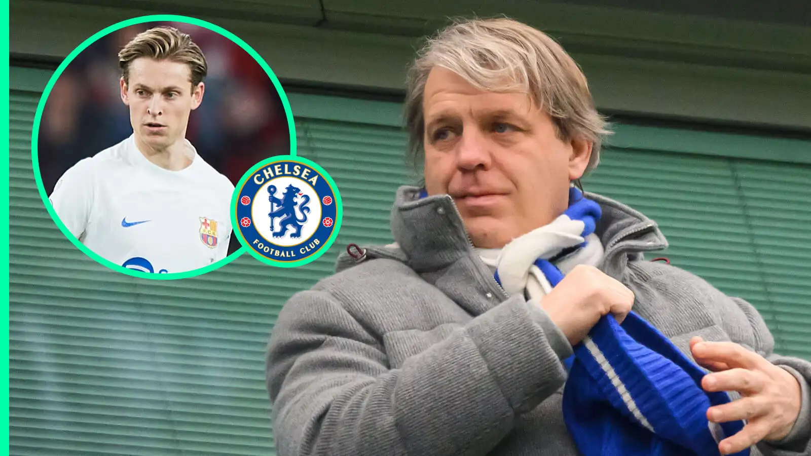 Frenkie de Jong, Chelsea chief Todd Boehly