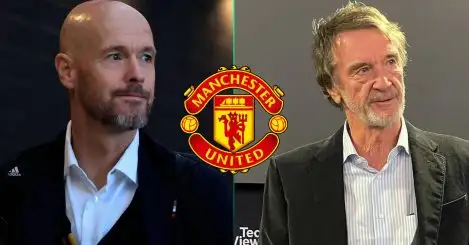 Next Man Utd manager: Ten Hag sack coming with Ratcliffe ‘confident’ of landing ‘overwhelming choice’ to take job
