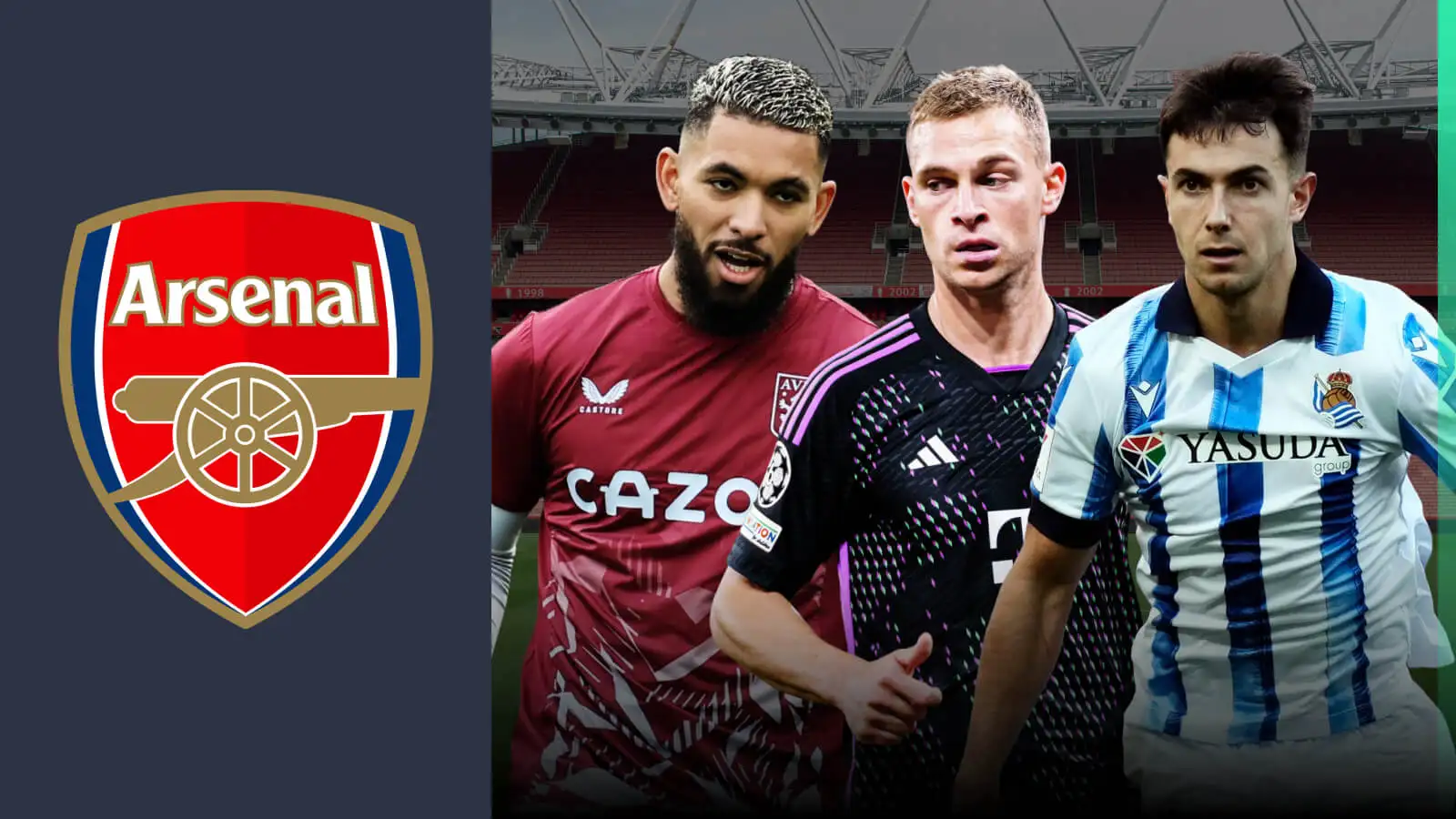 Arsenal to sign one of three midfielders, with dream Prem coup, Bayern ace and star with €60m clause all possible