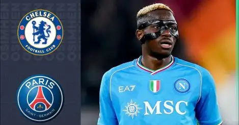 Chelsea and PSG are ready to compete for Napoli superstar Victor Osimhen