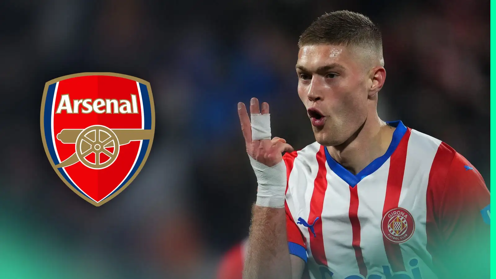 Arsenal linked Girona striker Artem Dovbyk