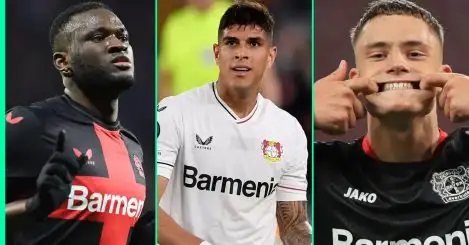 Eight Bayer Leverkusen stars tipped to follow Xabi Alonso out this summer: Man Utd, Liverpool targets; Chelsea striker fancy