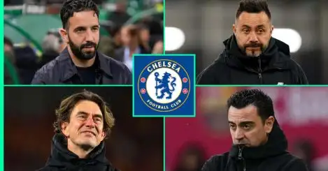 Chelsea are considering some high-profile managers
