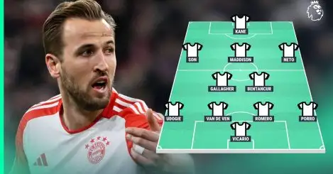 The tantalising XI Tottenham could pick in 2024/25 if Harry Kane returns and two Prem signings arrive