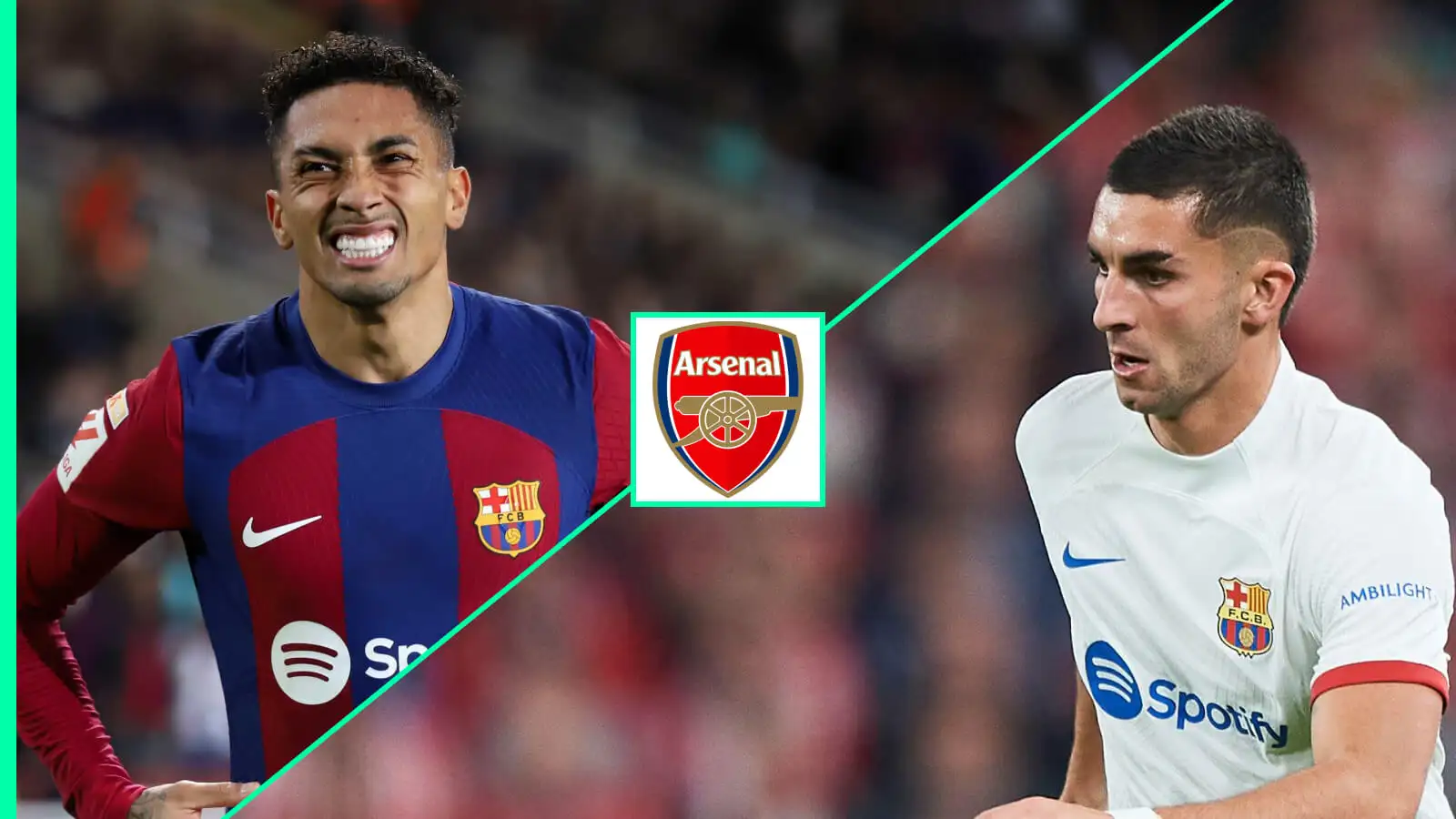 Spectacular Arsenal transfer explodes into life after double Barcelona confirmation