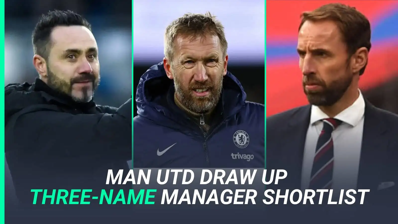 Next Man Utd boss: Shock three-man shortlist revealed as ‘top unanimous choice’ De Zerbi gives hint on next move