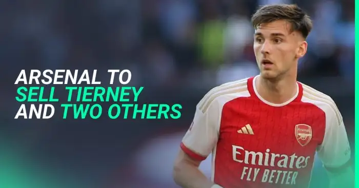 Arsenal left-back Kieran Tierney