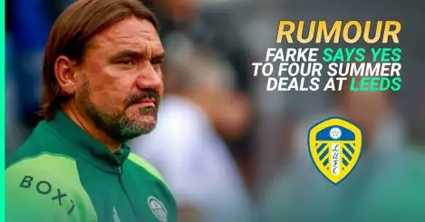 Quadruple Leeds transfer explodes into life as Farke, Hammond agree on moves for £47m worth of talent