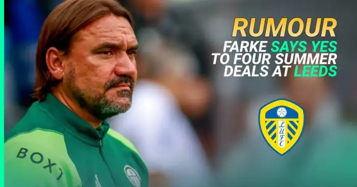 Daniel Farke is already making summer transfer plans at Leeds