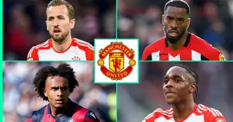 Harry Kane to Man Utd chances rated as Ratcliffe considers seven options to replace Martial