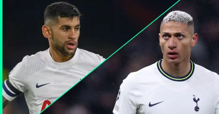 Cristian Romero and Richarlison, Tottenham