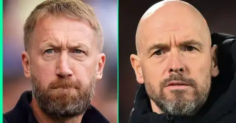 Graham Potter now in direct competition with Man Utd boss Ten Hag for huge job after surprising chief executive