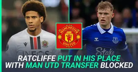 Ratcliffe stunned as first major Man Utd transfer crumbles; full focus now on Everton ace