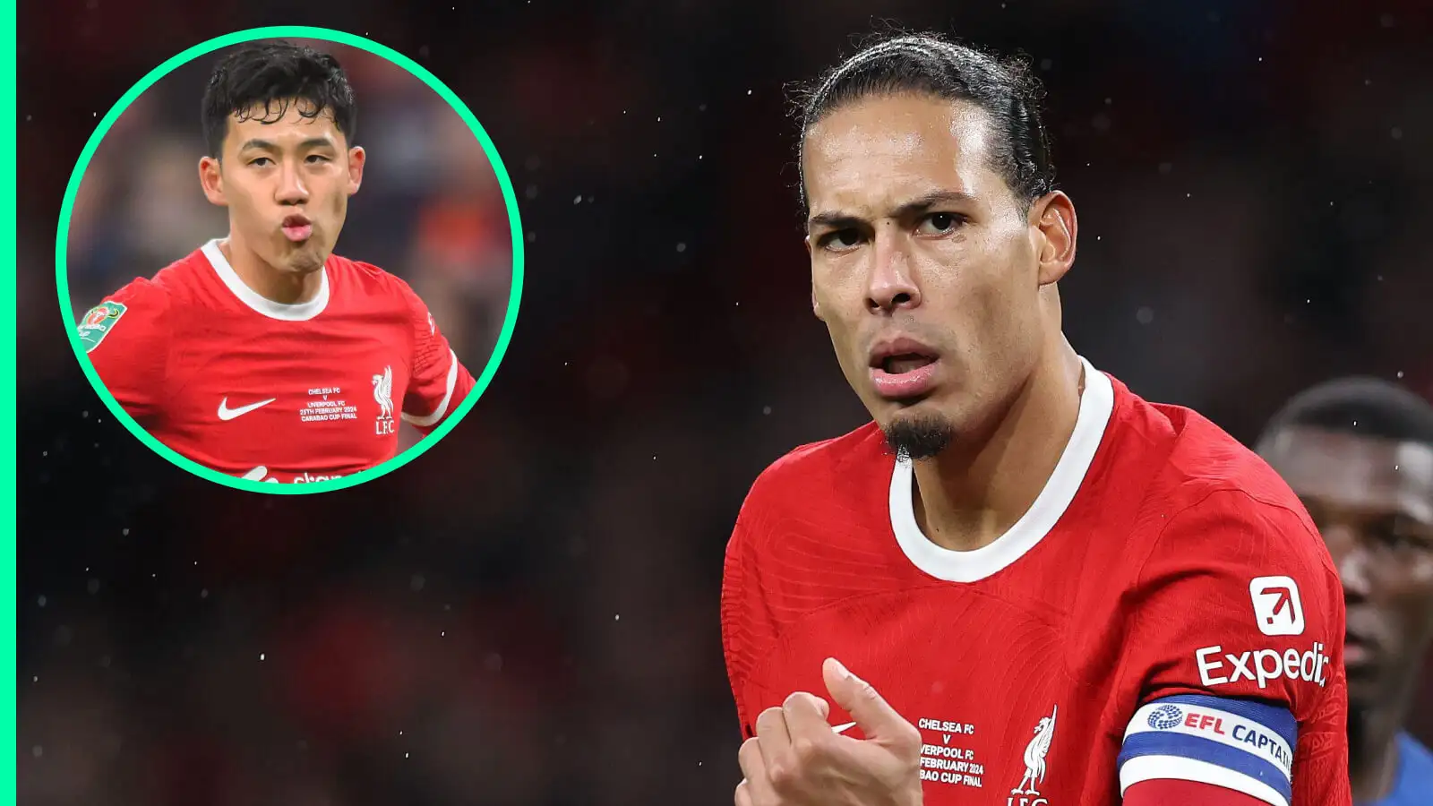 Wataru Endo picks rival defender over Liverpool ace Van Dijk when naming perfect footballer