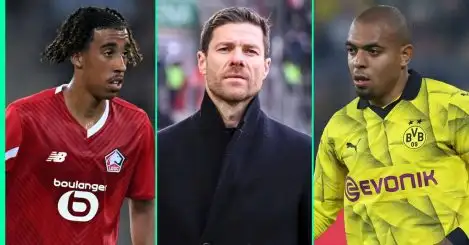 Lille's Leny Yoro and Borussia Dortmund's Donyell Malen are reported targets for would-be new Liverpool boss Xabi Alonso