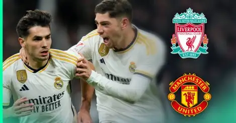 Liverpool challenge Man Utd for signing of electric Real Madrid ace who’s decided transfer plan