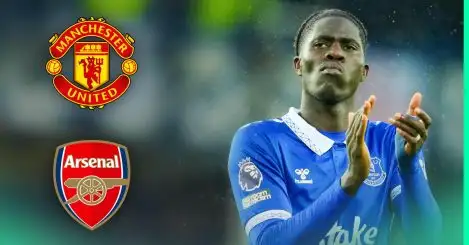 Man Utd and Arsenal now favourites to land £80m Prem midfielder after Euro giants ‘pull out’ of race