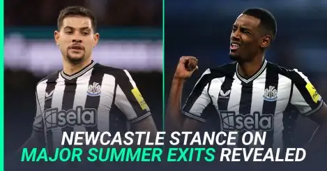 Newcastle duo Bruno Guimaraes and Alexander Isak are being chased by top clubs