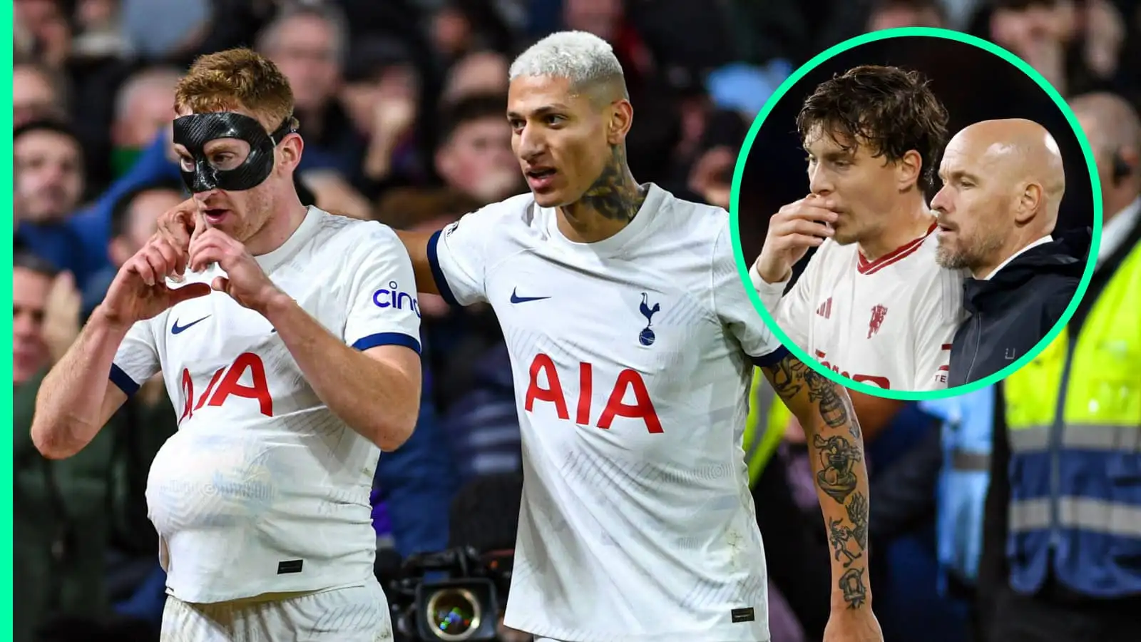 Tottenham star to oust Man Utd player as national team captain after ‘perfect’ praise
