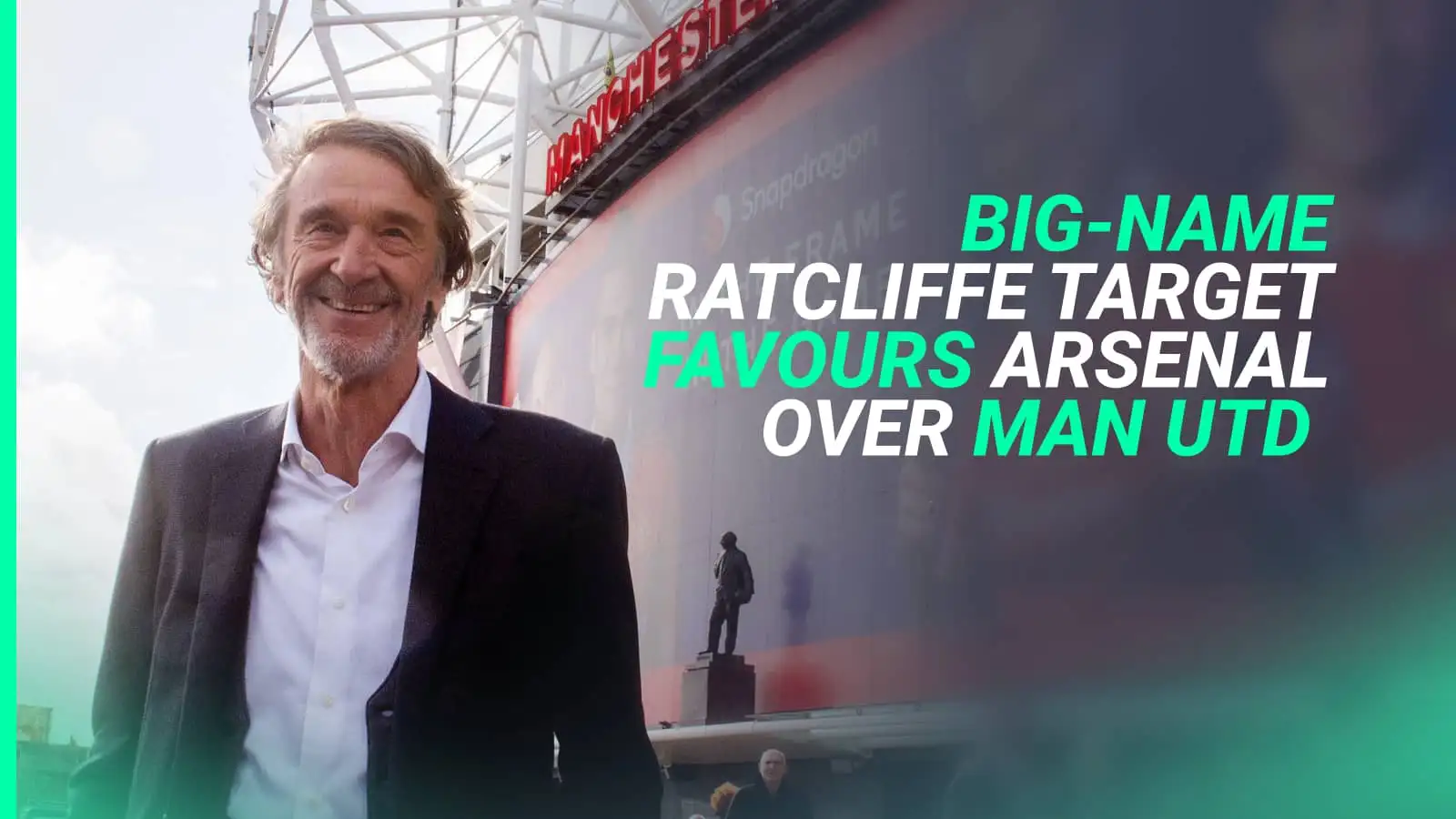 Sir Jim Ratcliffe is ready to start improving the Man Utd squad