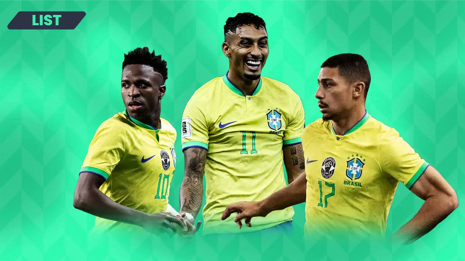 10 brilliant Brazil squad members v England linked with Prem moves: Liverpool target, Real Madrid duo