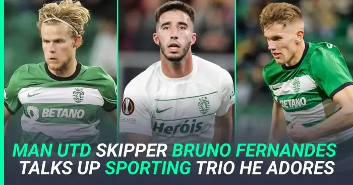 Morten Hjulmand, Goncalo Inacio and Viktor Gyokeres are top Sporting Lisbon stars and have all been linked with Man Utd