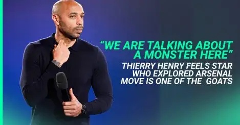 Thierry Henry names global superstar already his superior amid stunning Arsenal transfer claims