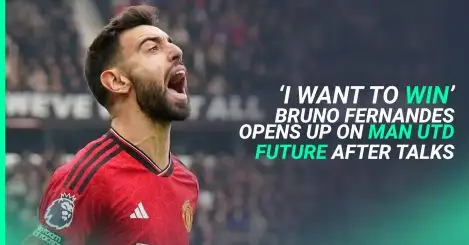 Bruno Fernandes wants to stay at Manchester United
