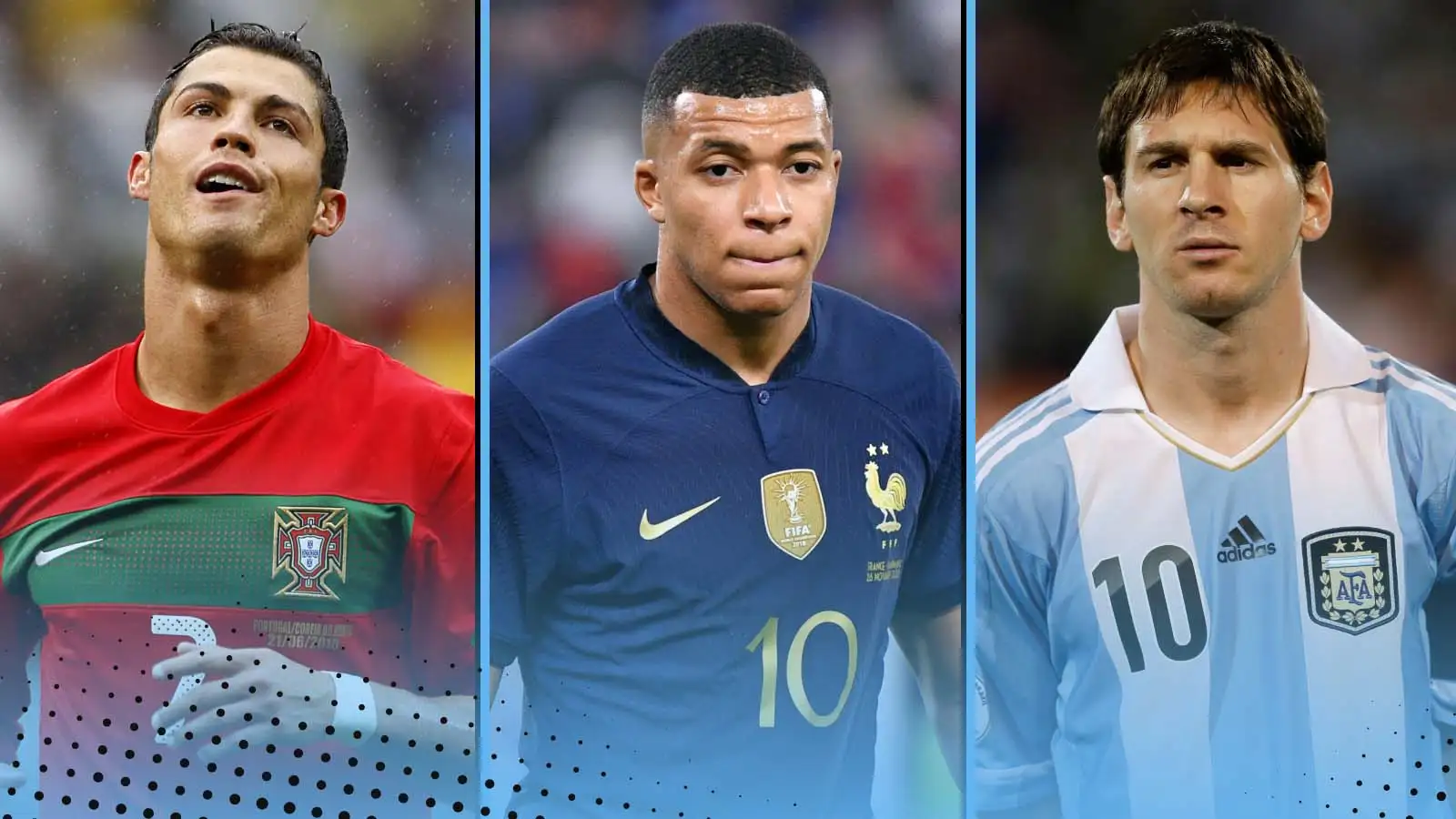 Comparing Kylian Mbappe’s insane international record with Messi & Ronaldo at the same age