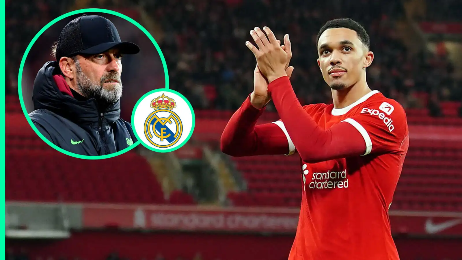 Real Madrid are plotting a move for Liverpool star Trent Alexander-Arnold