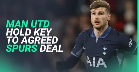 Striker signing Tottenham believe is a ‘steal’ receives green light, with Man Utd key to final agreement