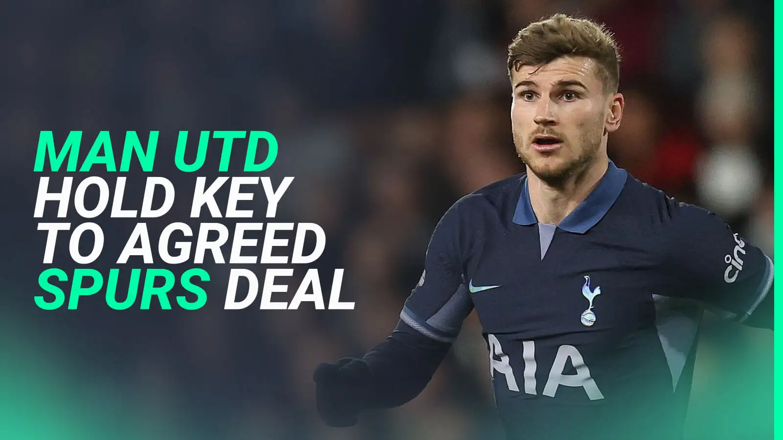 Striker signing Tottenham believe is a ‘steal’ receives green light, with Man Utd key to final agreement