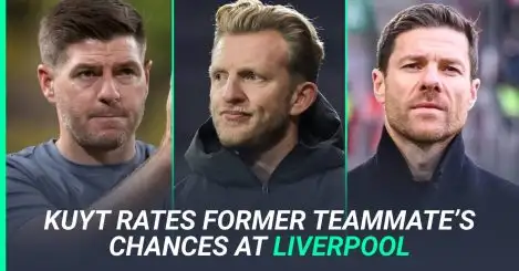 Next Liverpool manager: Kuyt states Gerrard hire ‘would be amazing’ as second ex-teammate endorsed